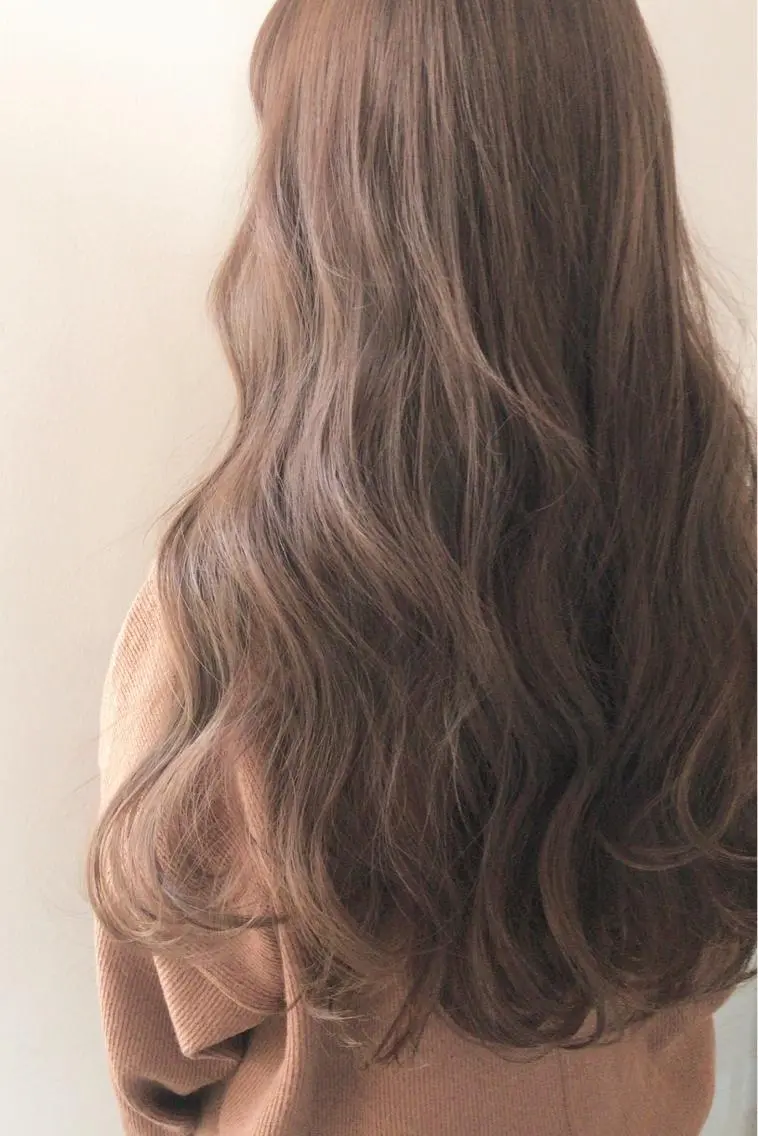 ロング カラー ヘアアレンジ カット ヘアカラー トリートメント Aloa透明感ヘア ♡kanami♡のヘアスタイル