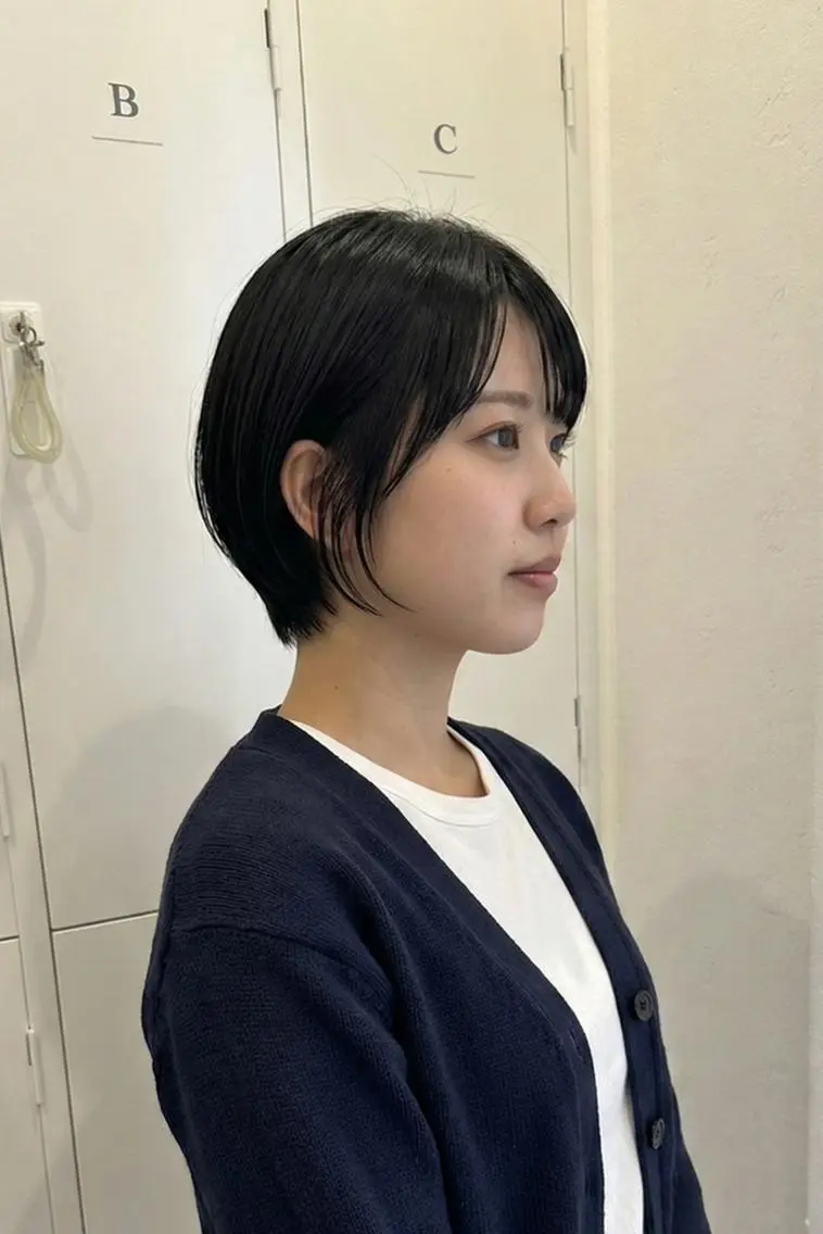 ショート tre.甲子園口店/ レイヤーカットのヘアスタイル