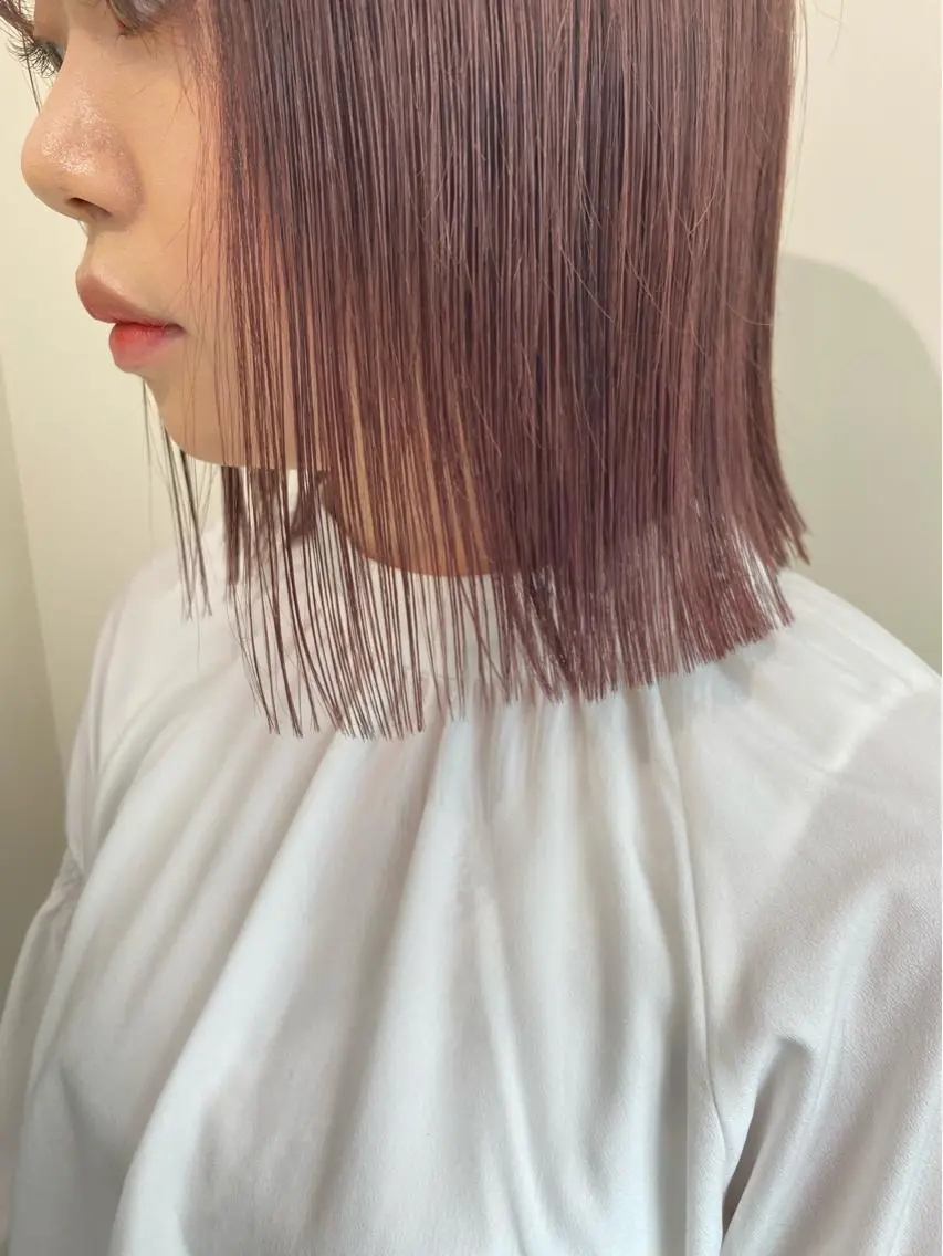 ミディアム ヘアカラー kohana 🎀韓国ヘア🎀🤍のヘアスタイル