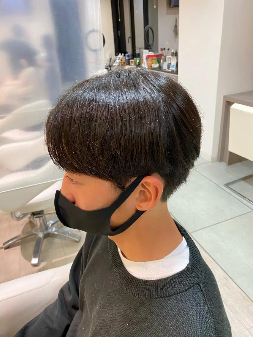 ミディアム メンズ マッシュ 刈り上げ 柳澤 和也のヘアスタイル