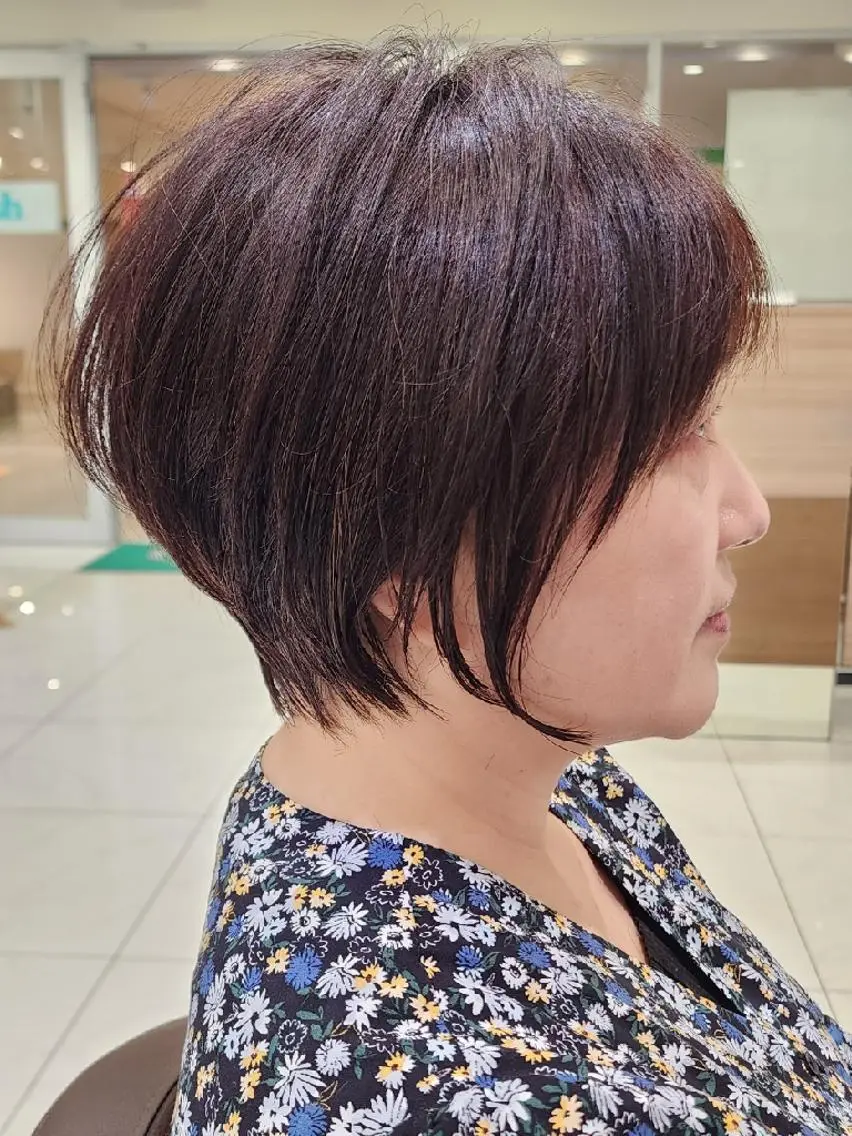 ショート カラー ショートボブ ブラウンカラー イルミナカラー ピンクカラー ピンクブラウン カット ヘアカラー カラー特化🔥中村 和貴＜Ash津田沼＞のヘアスタイル