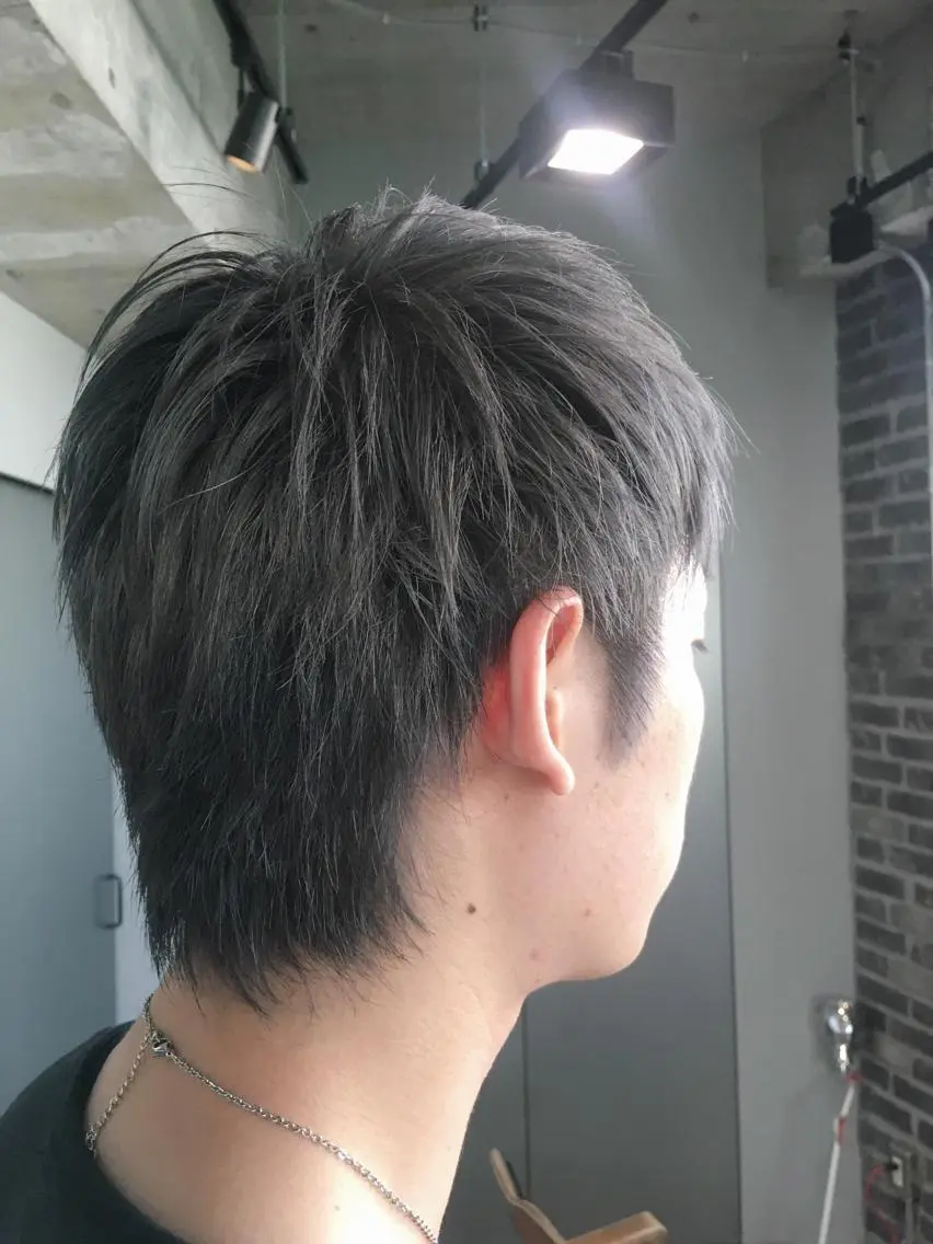 ショート カラー メンズ メンズブリーチ ブリーチ シルバー 代表 中島貴志のヘアスタイル