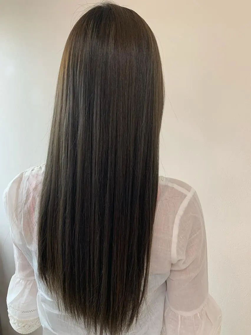 ロング カラー アディクシーカラー ハイライトカラー ハイライト 髪質改善特化 サロン✨代表HIROのヘアスタイル