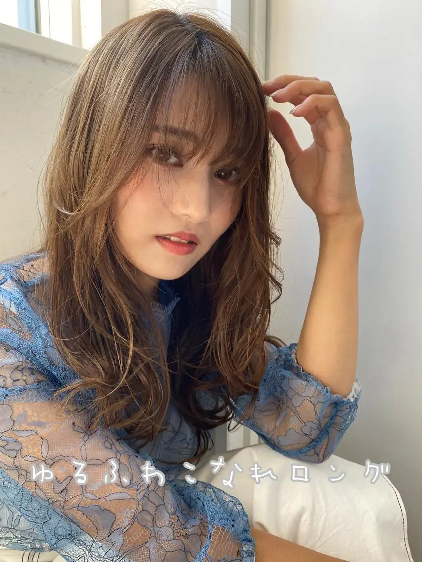 ロング カラー ヘアアレンジ メンズ キッズ ネイル マツエク・マツパ ロング ロングネイル ボブ、縮毛矯正👑 心斎橋/高城涼也のヘアスタイル