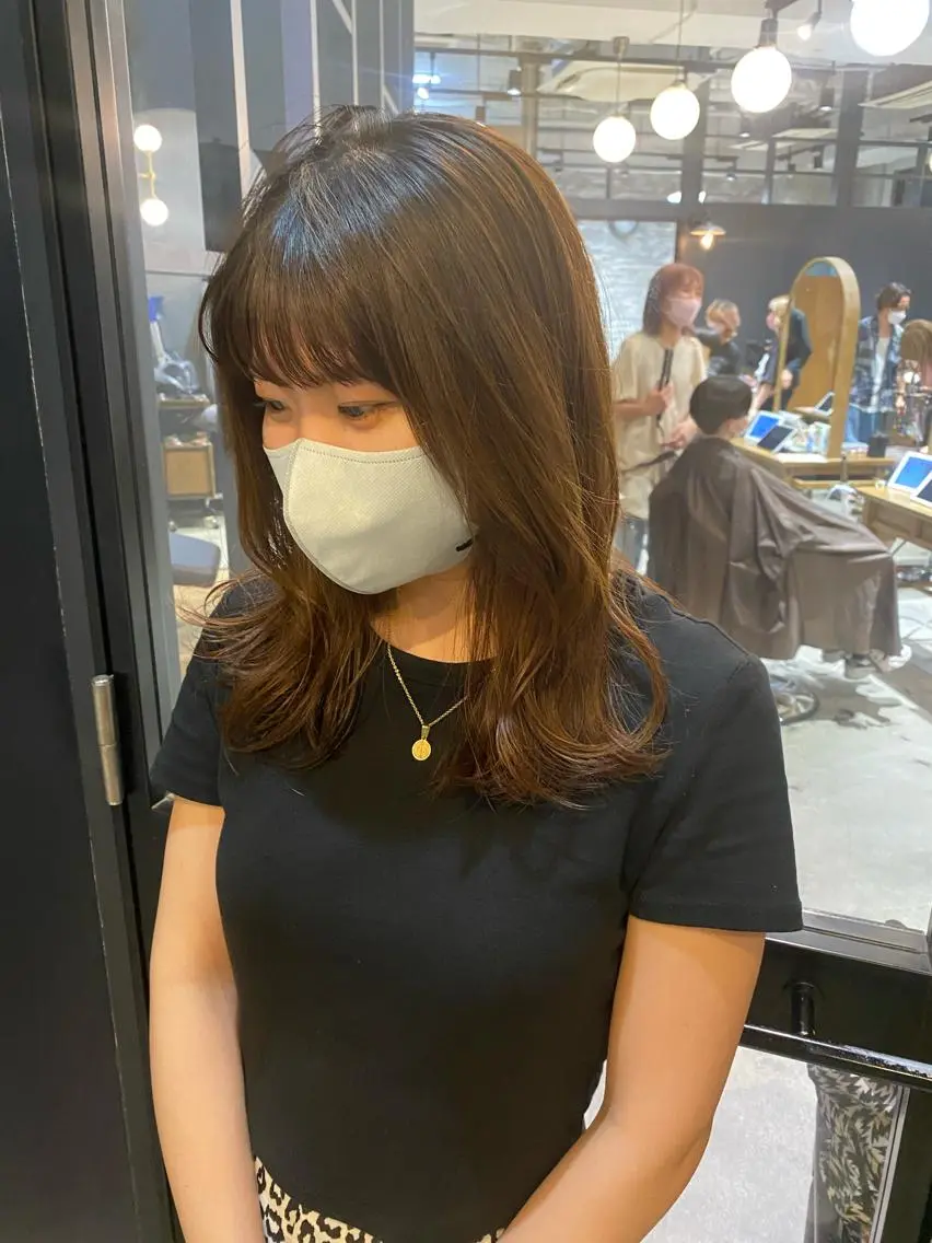 セミロング くびれヘア トリートメント & Graph. 立川🥣🌿のヘアスタイル