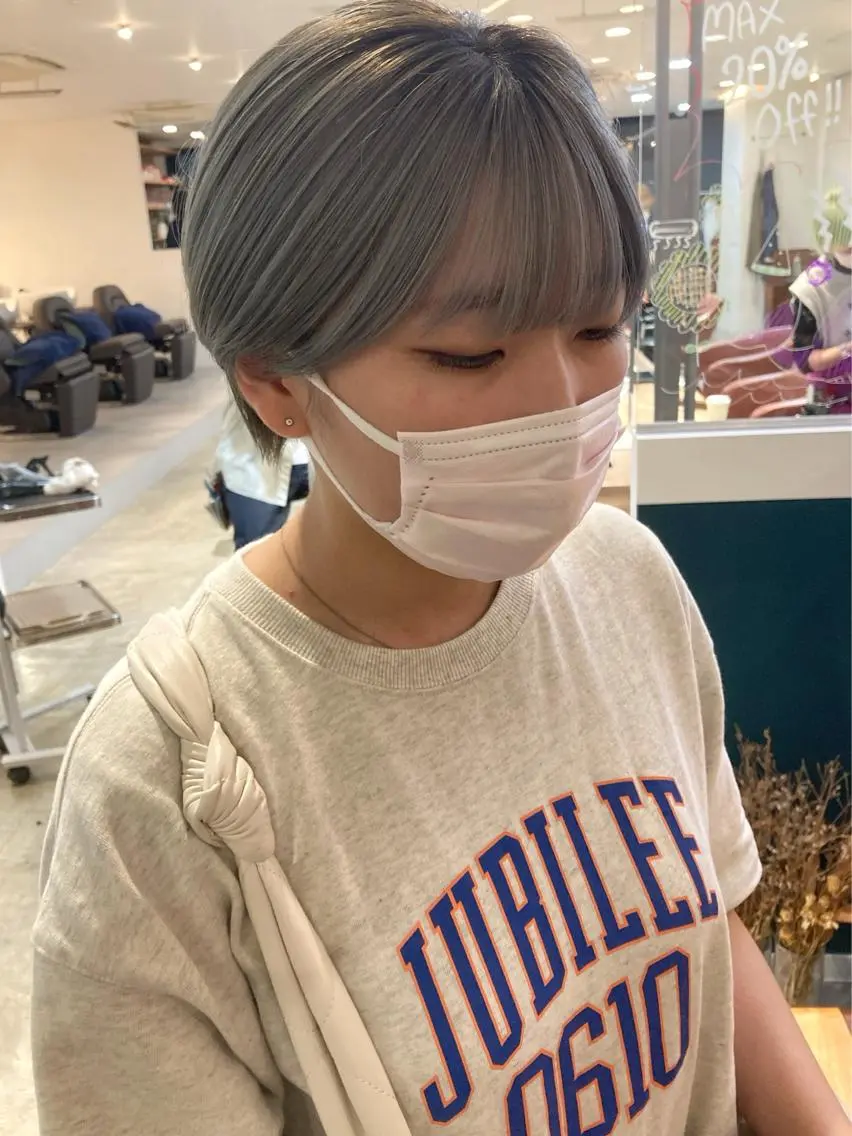 ショート カット ヘアカラー カラーリスト菅野 竜矢🌈のヘアスタイル