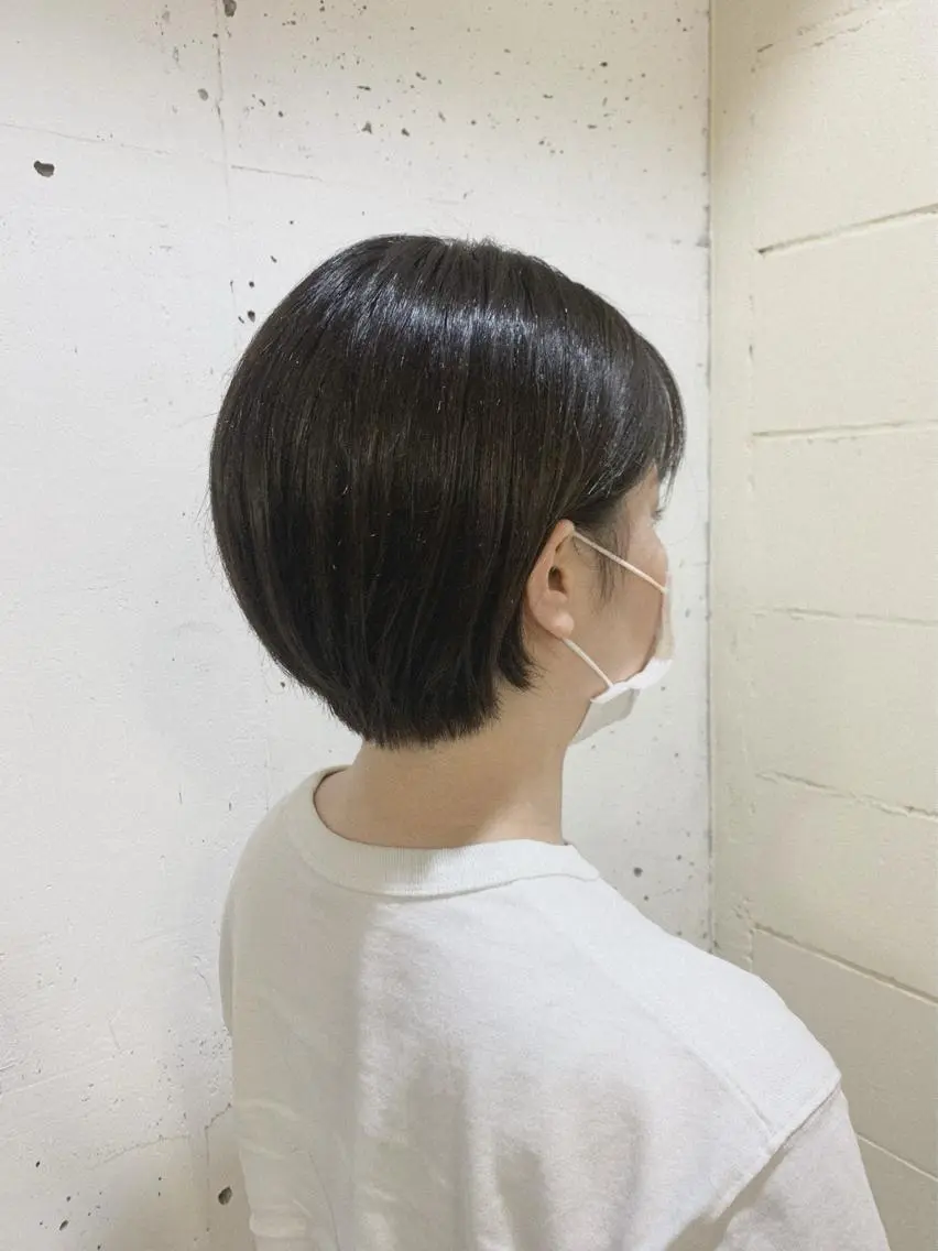 ショート カラー ボブ 千葉駅徒歩1分✂︎ 宮内のヘアスタイル