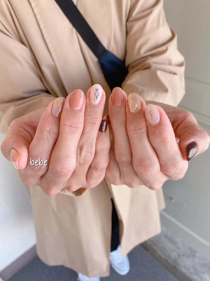 ネイル ニュアンスネイル ハンドネイル Ann nailのネイルデザイン