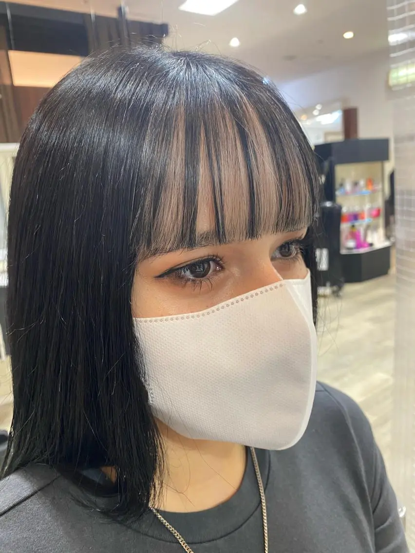 ロング カラー インナーカラー カット ヘアカラー トリートメント 市川 博紀 店長のヘアスタイル