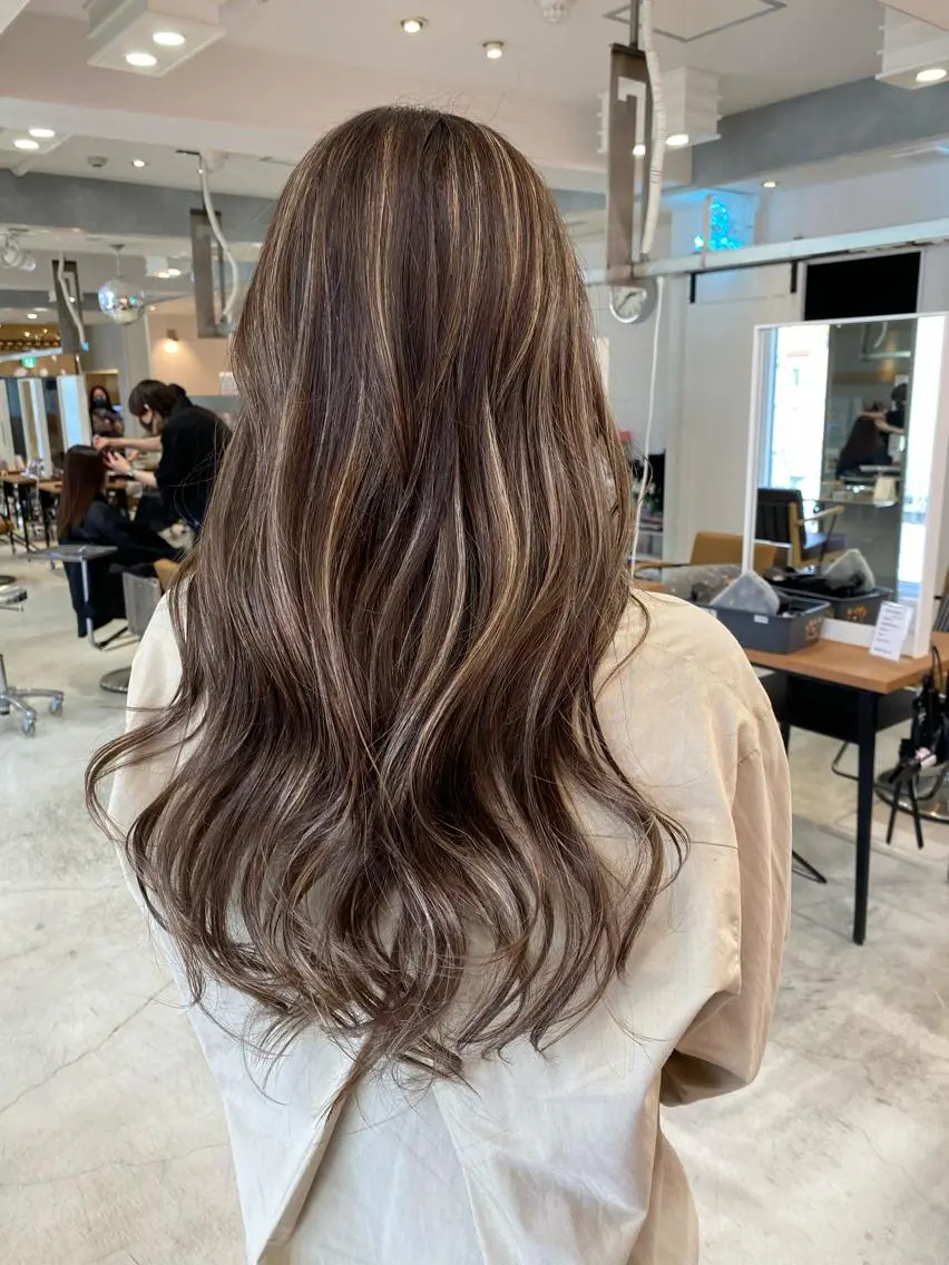 ロング カラー welring hair salonのヘアスタイル