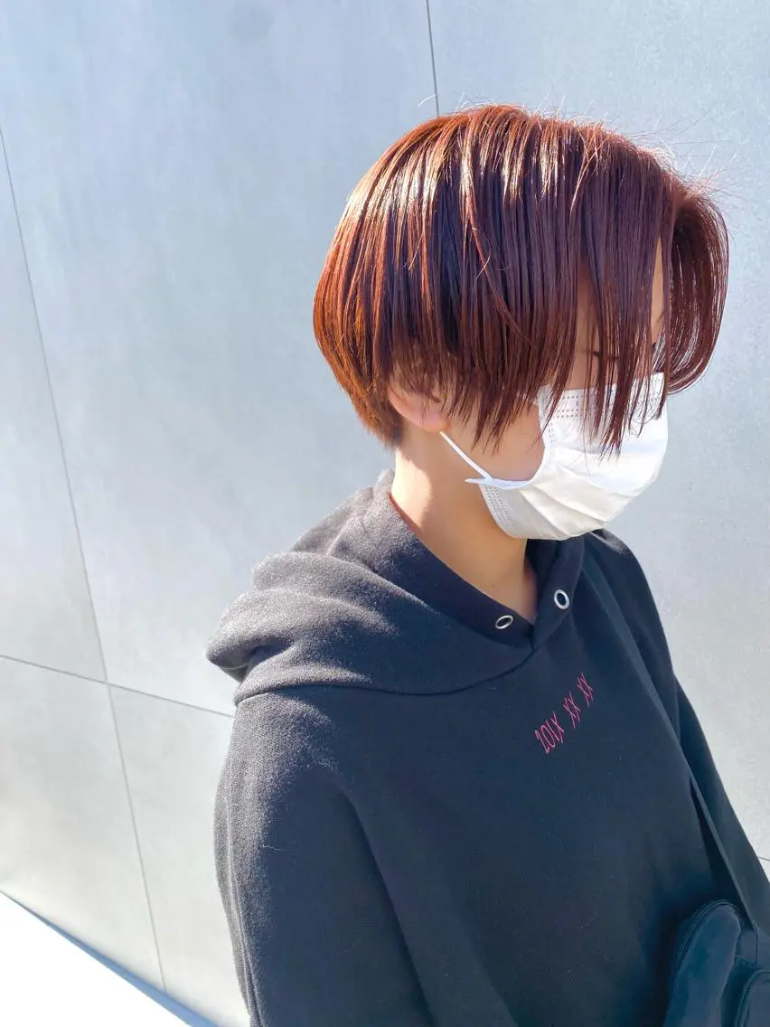 ショート カラー ショートヘア カット ヘアカラー トリートメント 谷合 貴志のヘアスタイル