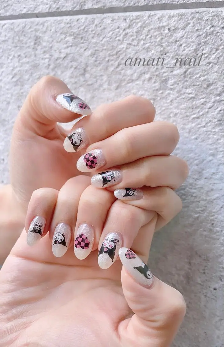 ネイル 入学式 フットネイル ジェルネイル グラデーション キラキラネイル ハンドネイル amati_nail TAKAKOのネイルデザイン