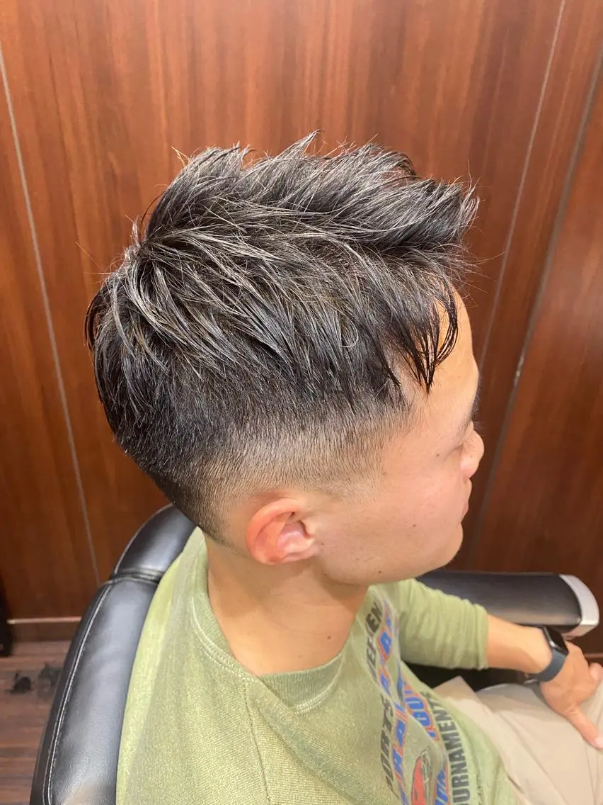 ショート 林田 龍明のヘアスタイル