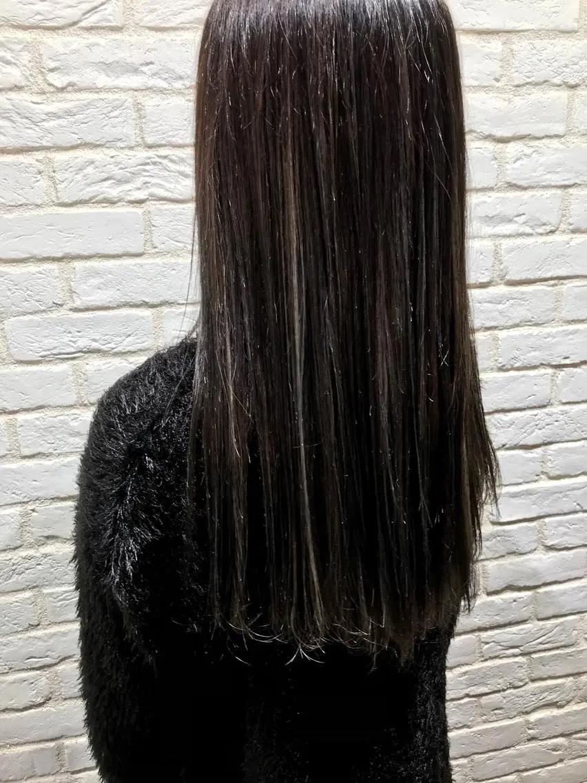 ロング カラー ハイライトカラー ハイライト Neale.♡ ROLA京橋のマツエク・マツパデザイン