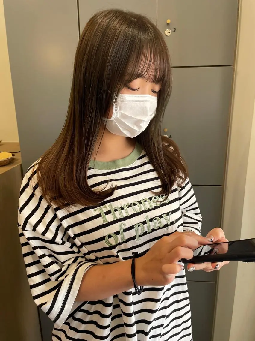 ロング ヘアカラー トリートメント ヘアセット大募集 ˗ˋˏairiˎˊ˗のヘアスタイル