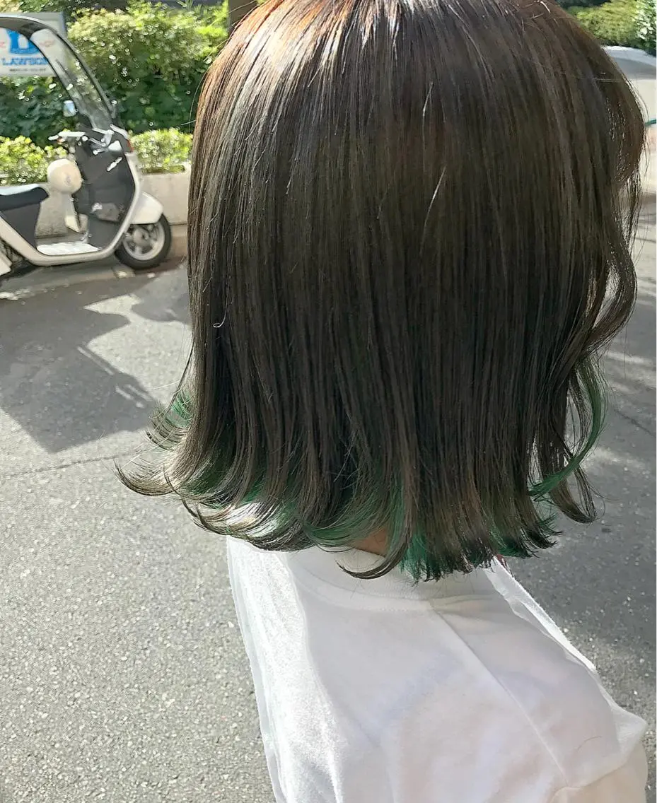 ミディアム カラー 🧡色落ちまで2度 楽しめる🧡ヨシキのヘアスタイル