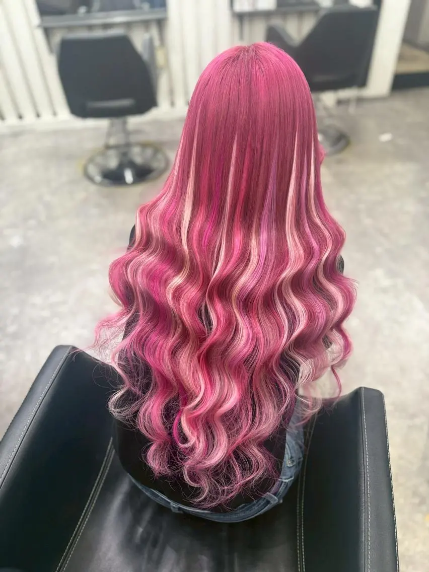 ロング エクステ RIN シールエクステのヘアスタイル