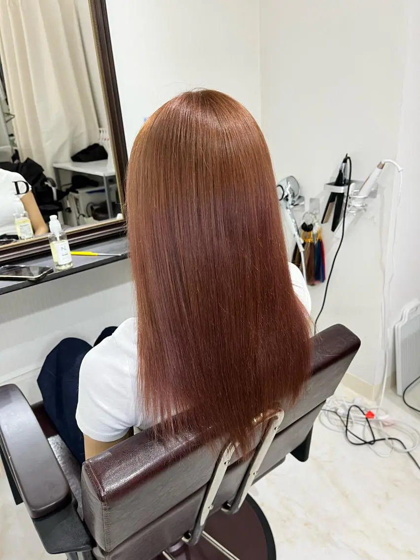 ロング カラー カット ヘアカラー 【Diar】オーナー アキヨシケンタのヘアスタイル
