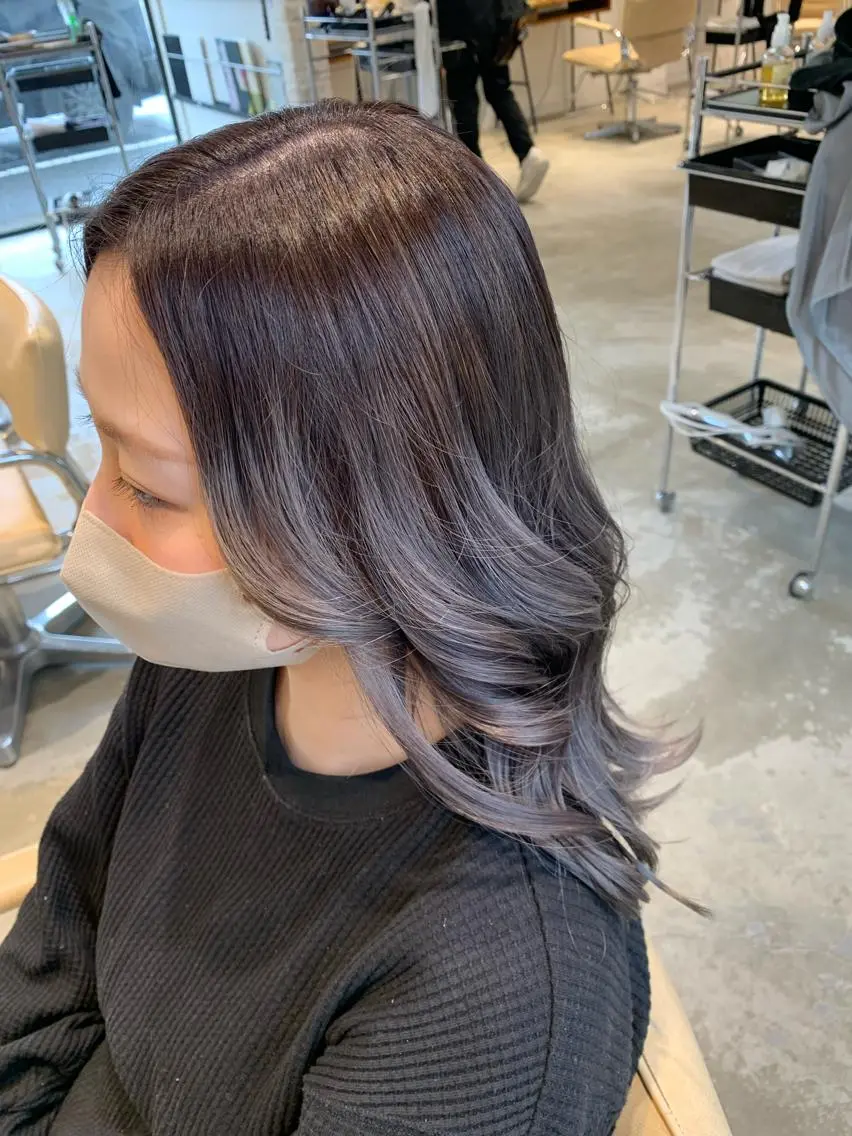 ロング カラー ヘアアレンジ アディクシーカラー 水戸/似合わせカット /Rukaのヘアスタイル