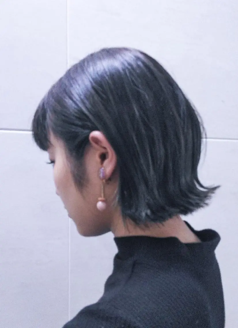 ショート カラー アッシュ スタイリスト /仲川葵のヘアスタイル