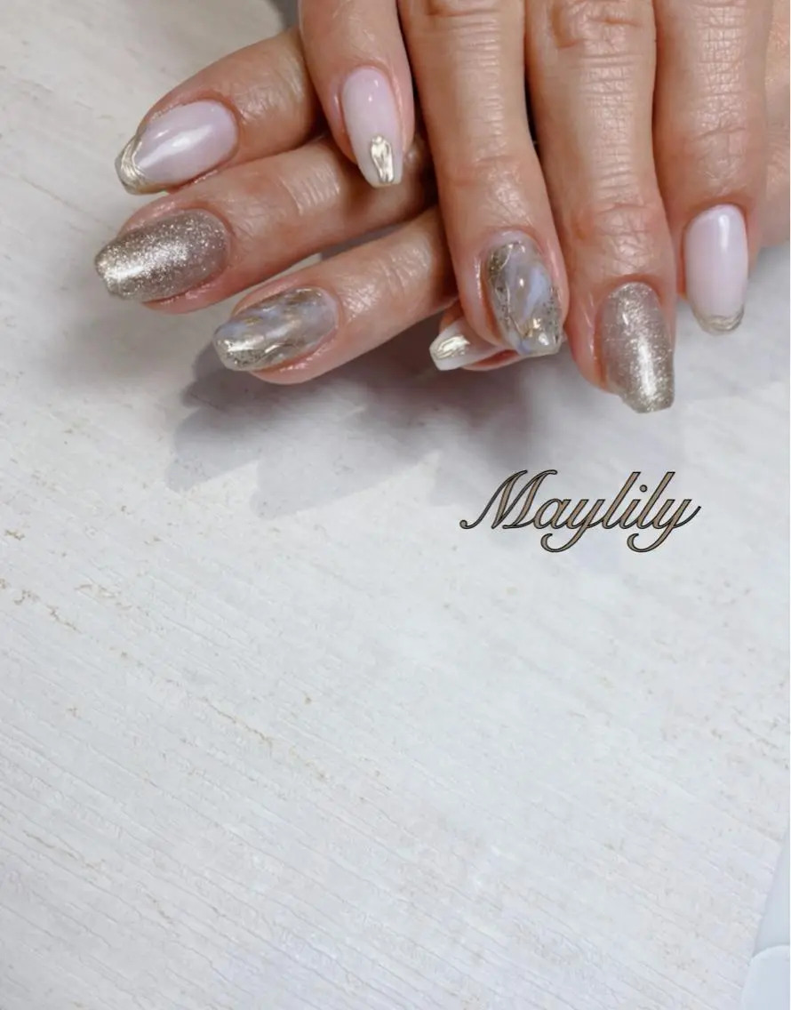ネイル Nail salon Maylilyのネイルデザイン