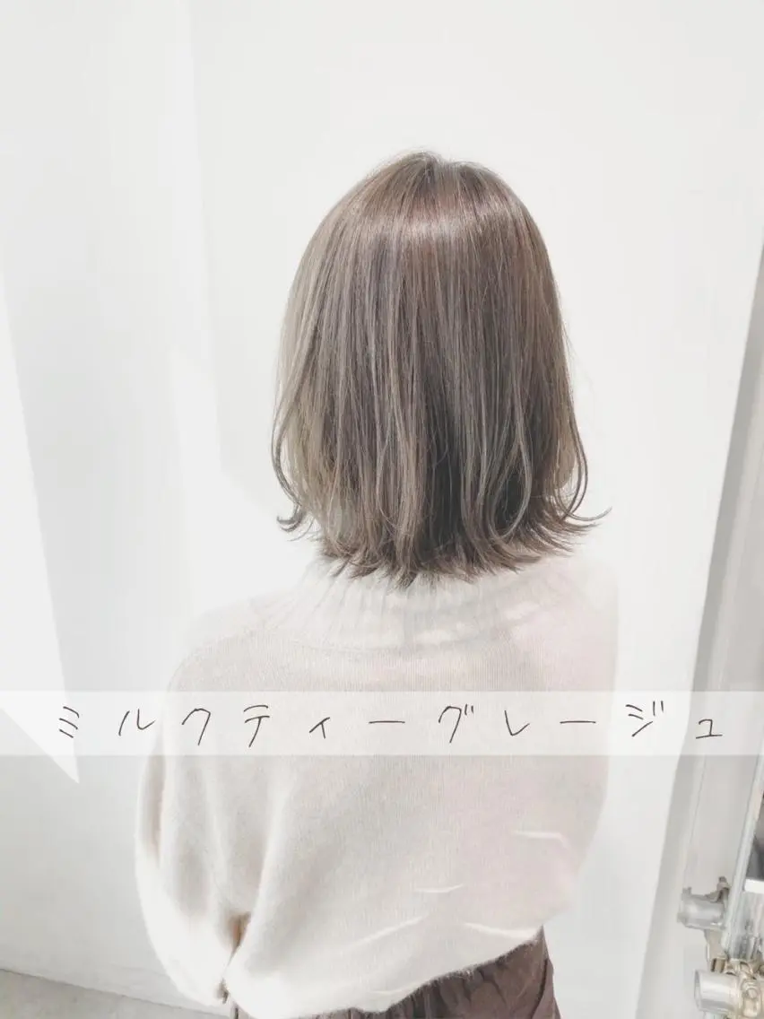ミディアム カラー 🫧渋谷美容師 たくみ🫧のヘアスタイル