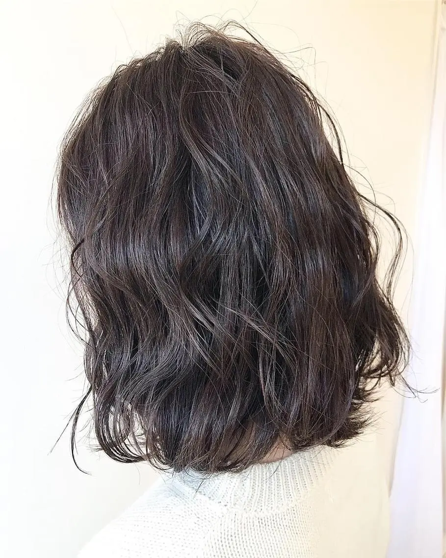 ミディアム カラー カット ヘアカラー パーマ 縮毛矯正 トリートメント Lien 深井店のヘアスタイル