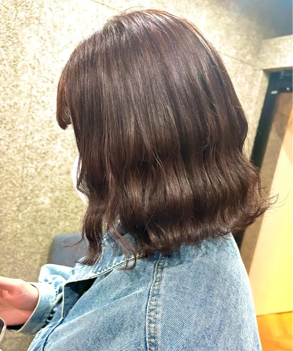 ミディアム カラー ブリーチ カット ヘアカラー ⭐️ airi⭐️のヘアスタイル