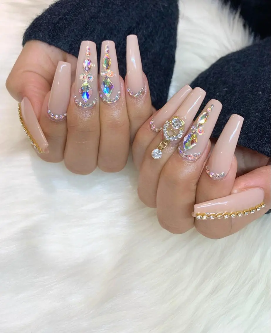ネイル 長さ出し ハンドネイル glow_ nailのネイルデザイン