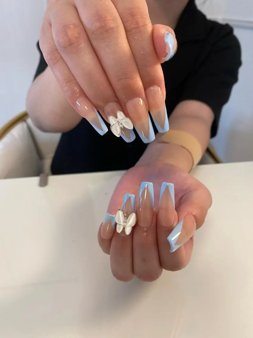 セミロング 🦋Nail Amo🦋のネイルデザイン