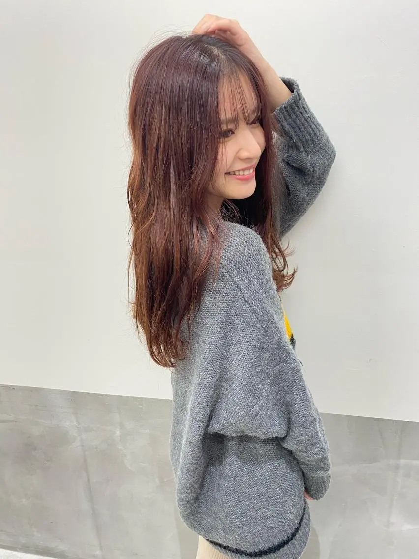ロング カラー 髪質改善 トリートメント SANC hair salonのヘアスタイル