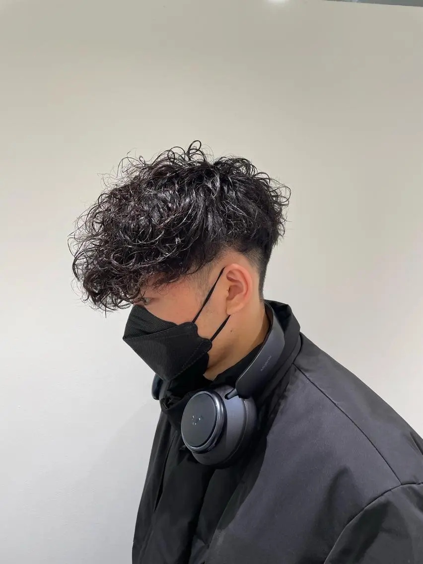 ショート カット パーマ トリートメント フェザーパーマ職人 🪶ryosukeのヘアスタイル