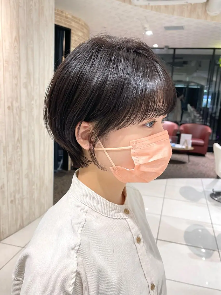 ショート ショートボブ ハンサムショート 丸みショート ボブ ショートヘア 荻窪/ショートヘア✨ ショートボブ長松大哉のヘアスタイル