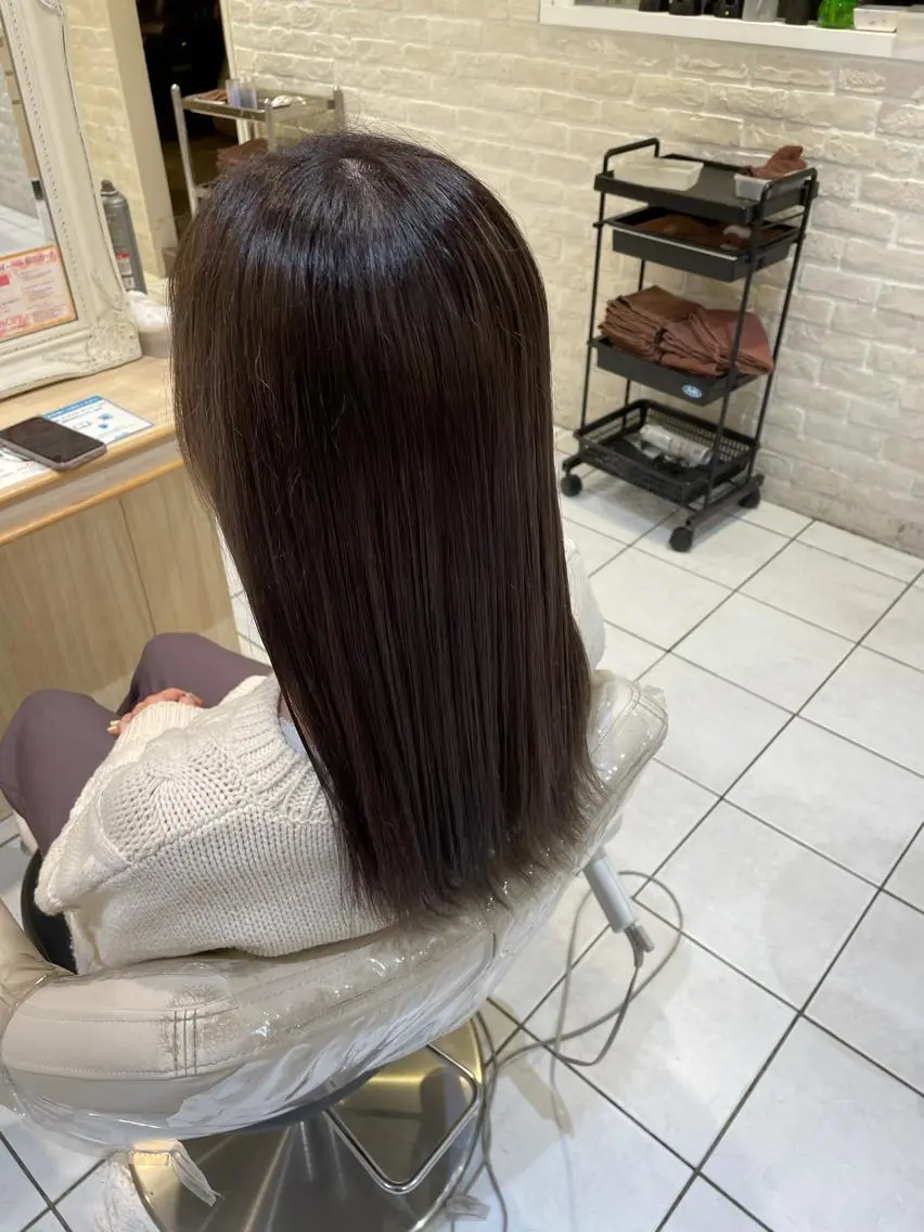 セミロング 悩み解決美容師 Futo✨のヘアスタイル