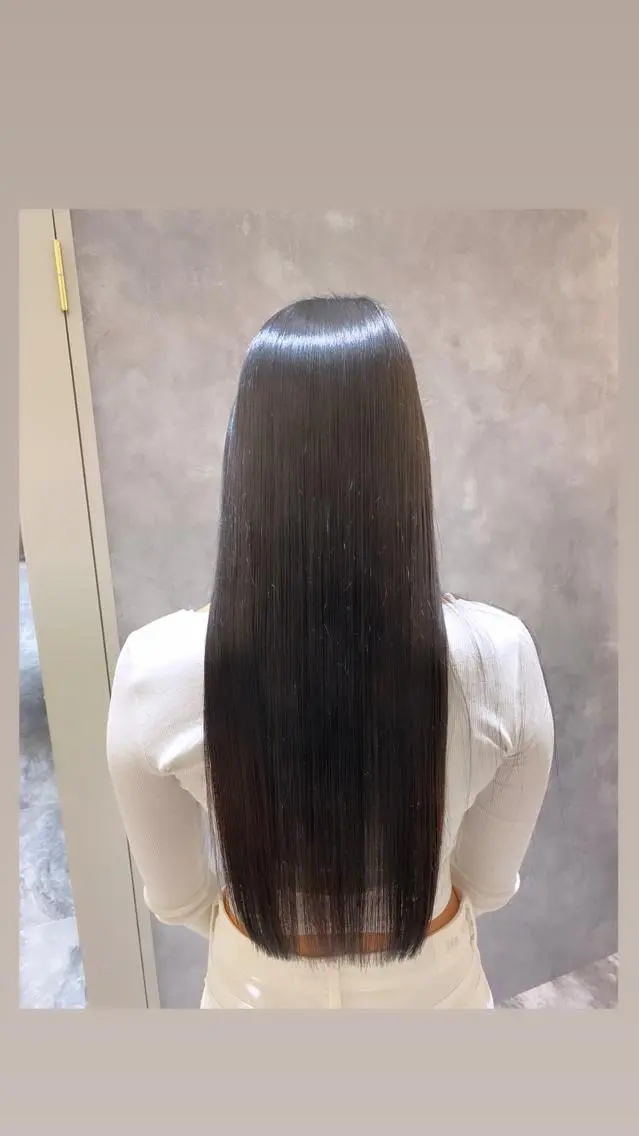 ロング トリートメント 酸熱トリートメント 髪質改善/美髪師/ 田邊翔伍のヘアスタイル