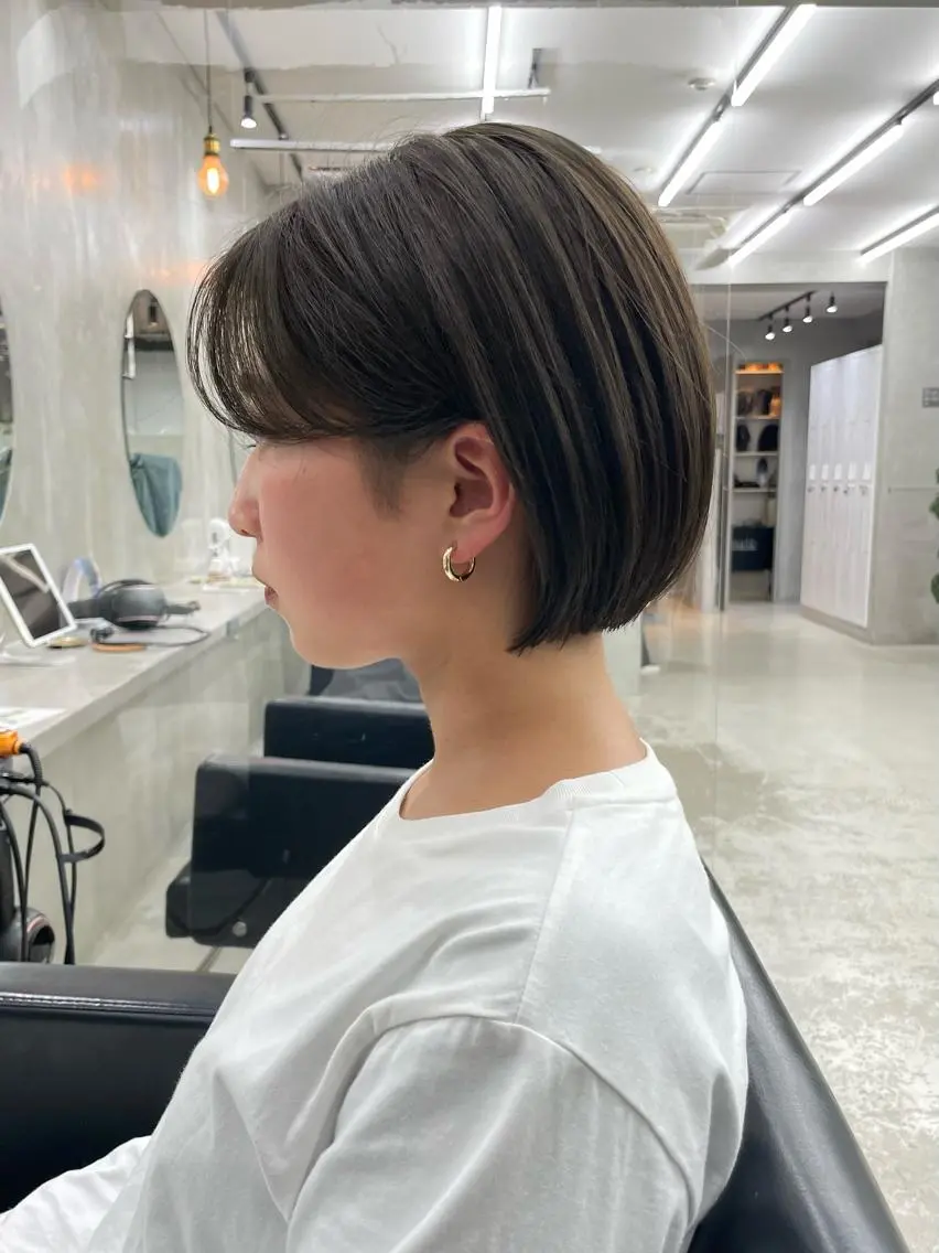 ショート カラー 華 /ショート/ボブのヘアスタイル