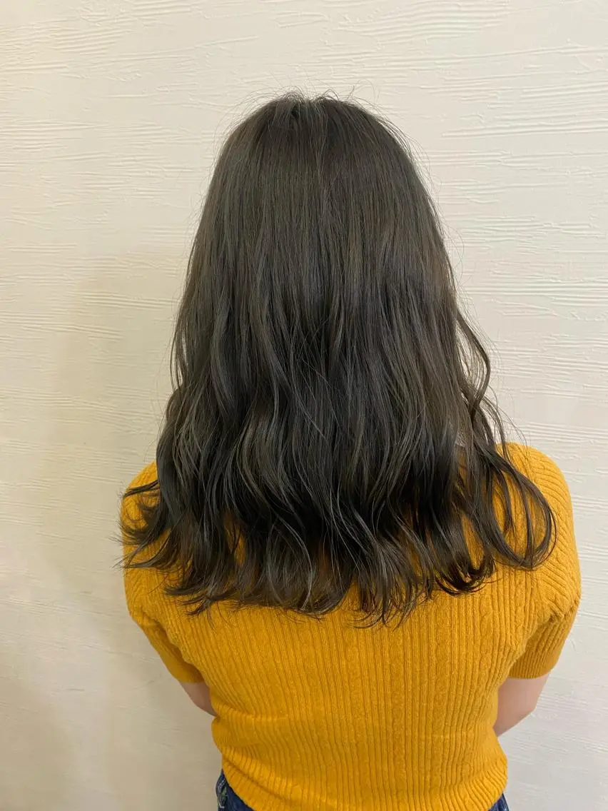 ミディアム カラー パーマ ヘアアレンジ 🐠店長 二田直人🐠のヘアスタイル