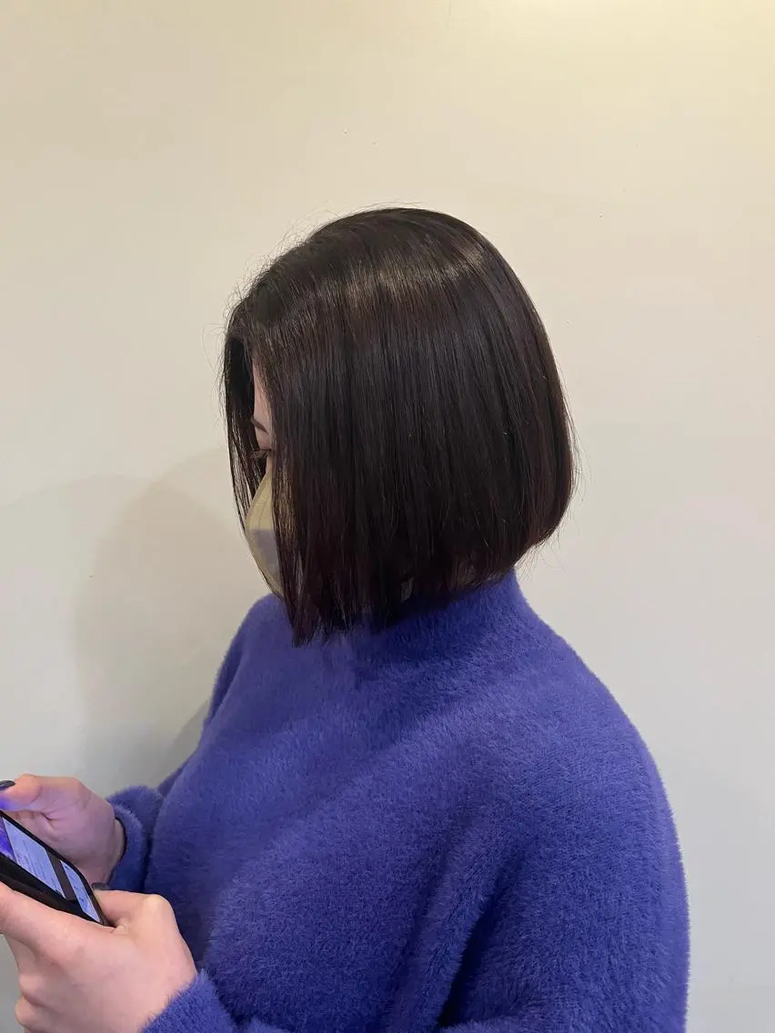 カラー ブラウンカラー 透明感カラー ナチュラルブラウン KOKORO 中村 朱里のヘアスタイル