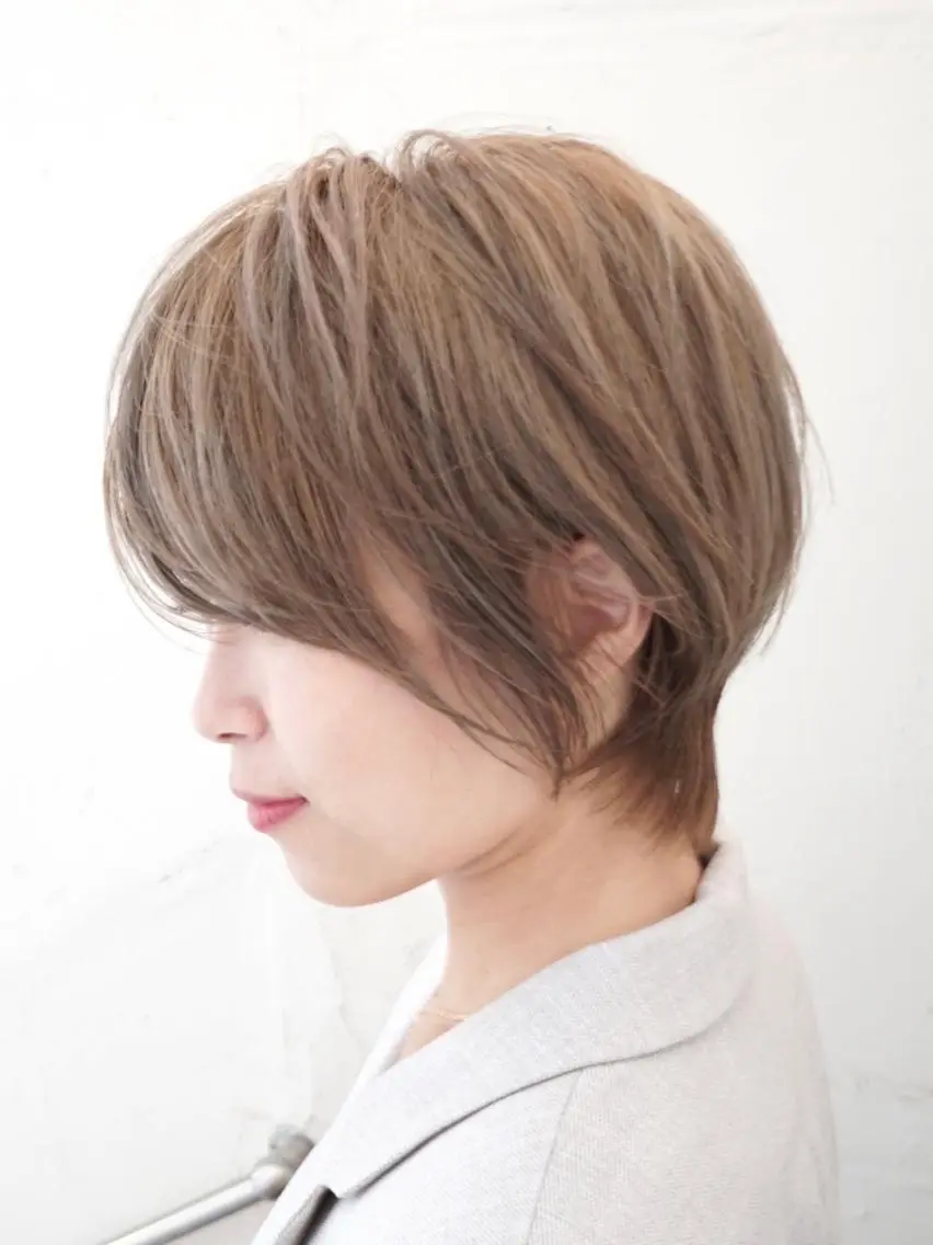 ショート カラー ショート/髪質改善/ 【きち】のヘアスタイル