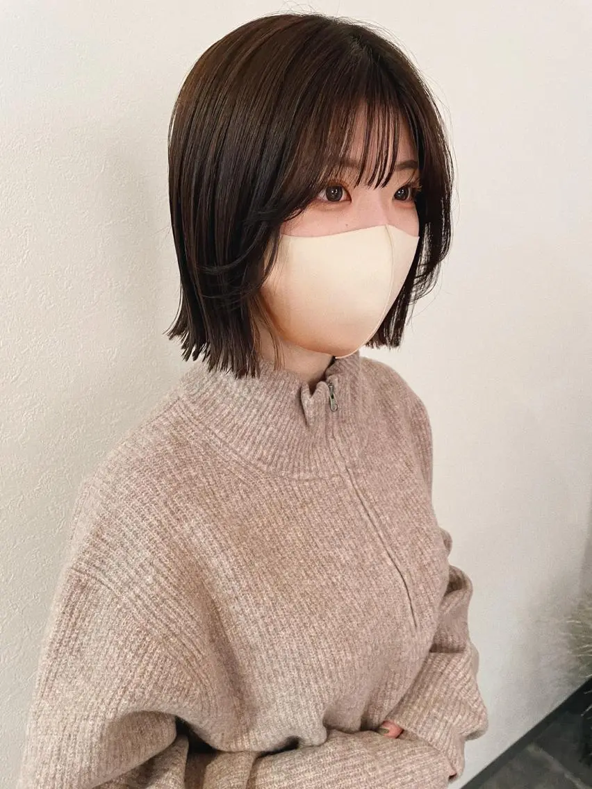 ショート カット 市川 千夏のヘアスタイル