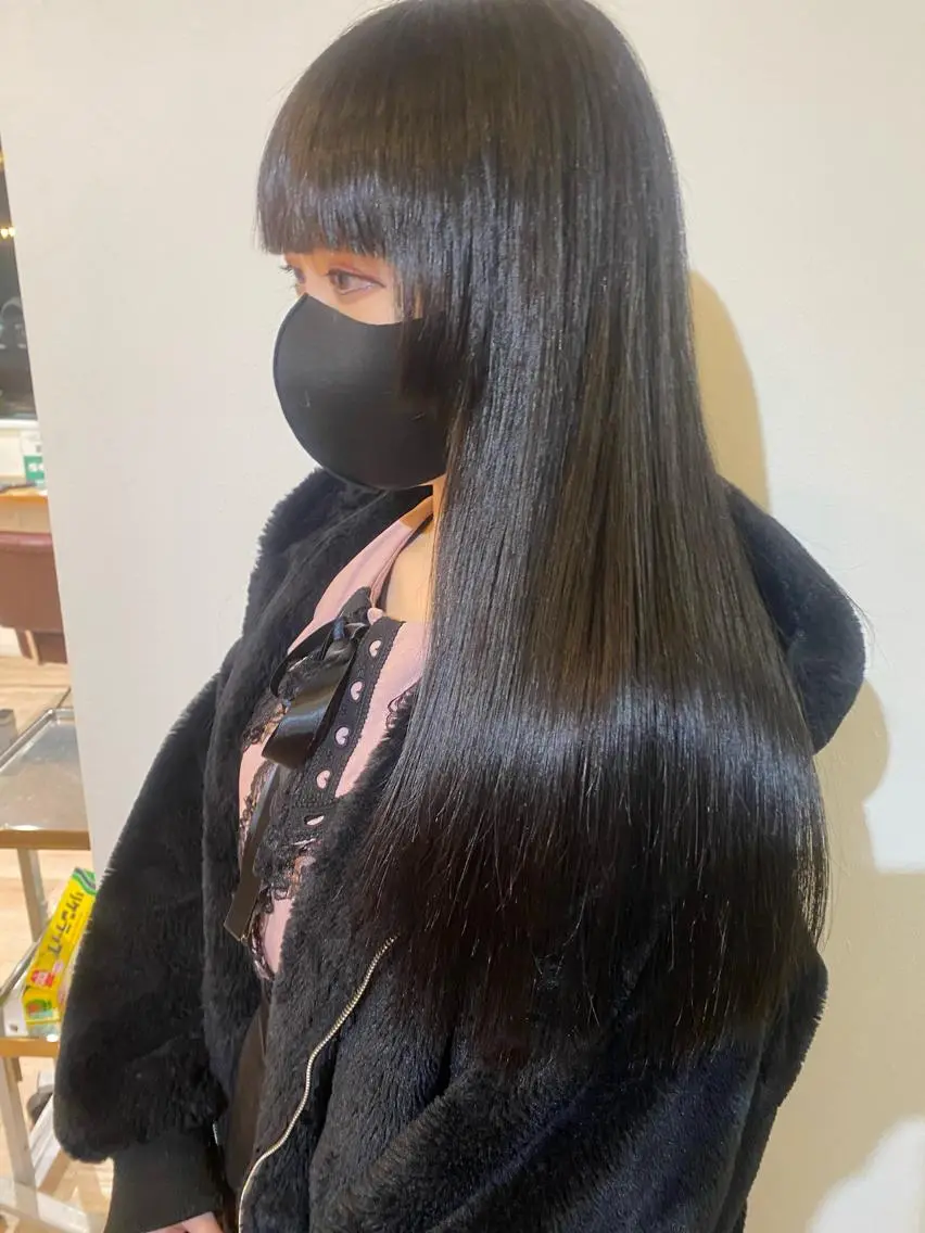 ロング カラー niconail 🧣ayu 📍烏山のネイルデザイン