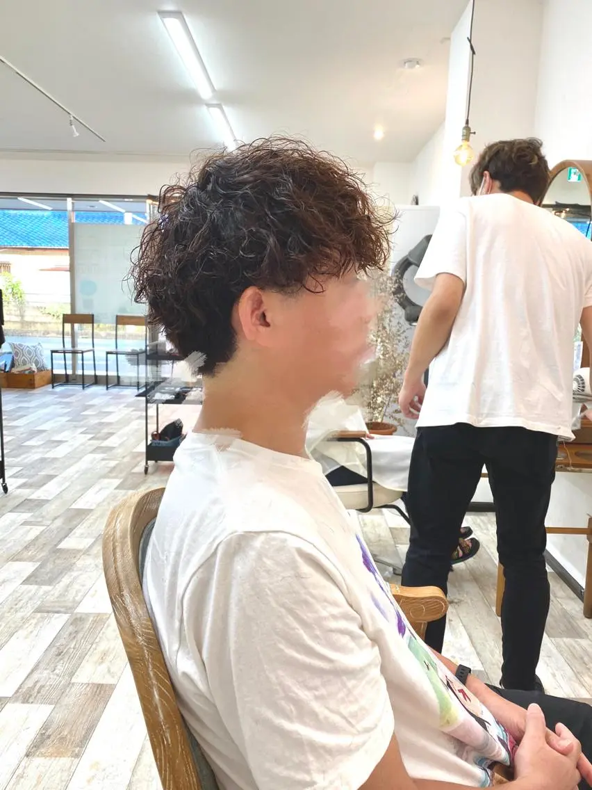 パーマ スパイラルパーマ こもり なおやのヘアスタイル