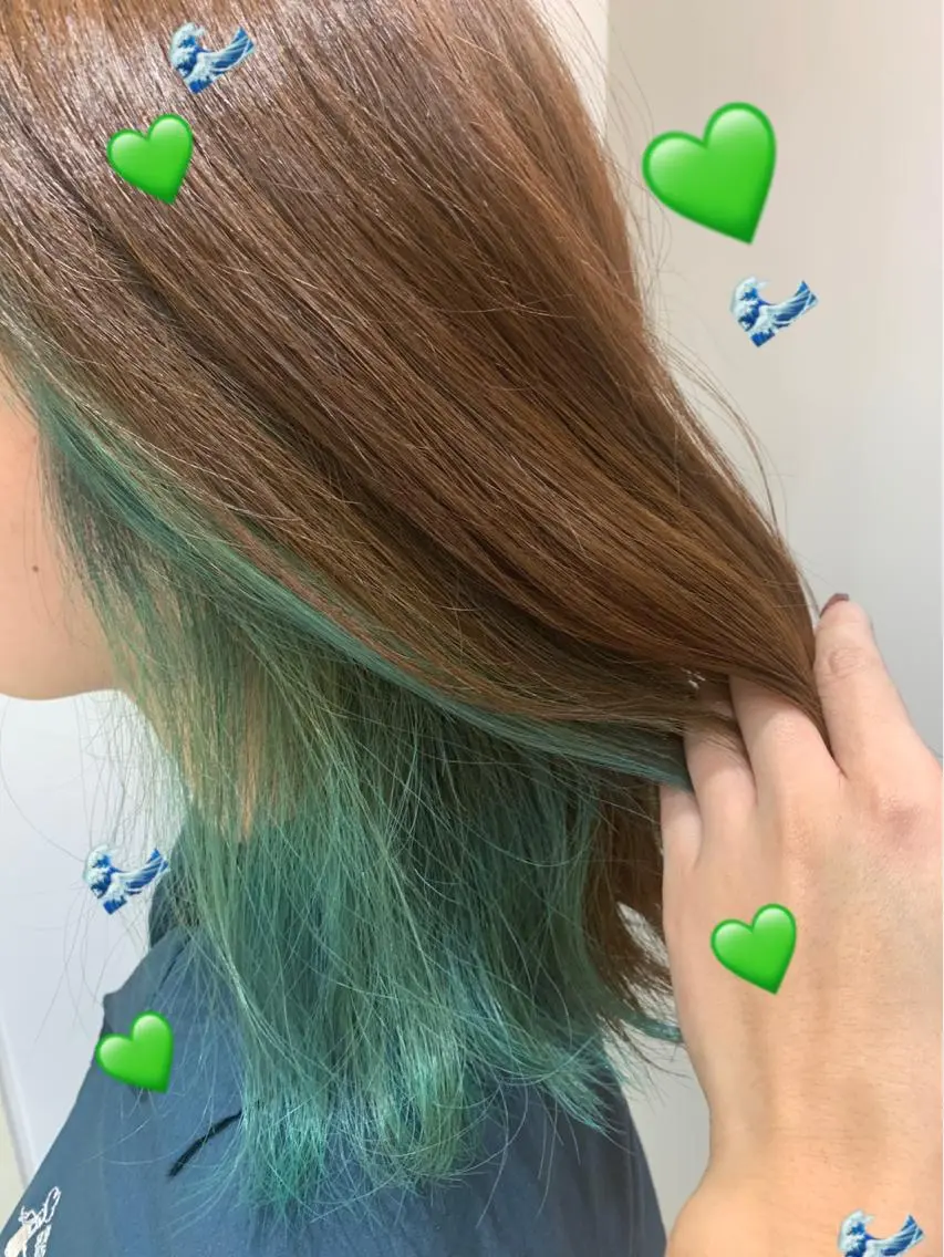 ミディアム カラー 新宿駅近♡個室 ♡関口三都季🌜のヘアスタイル