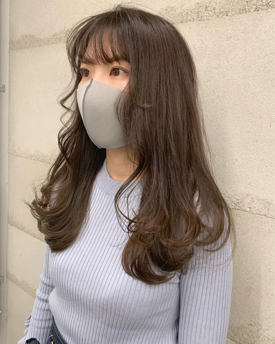 ロング カラー 透明感カラー✂︎ YUKAのヘアスタイル