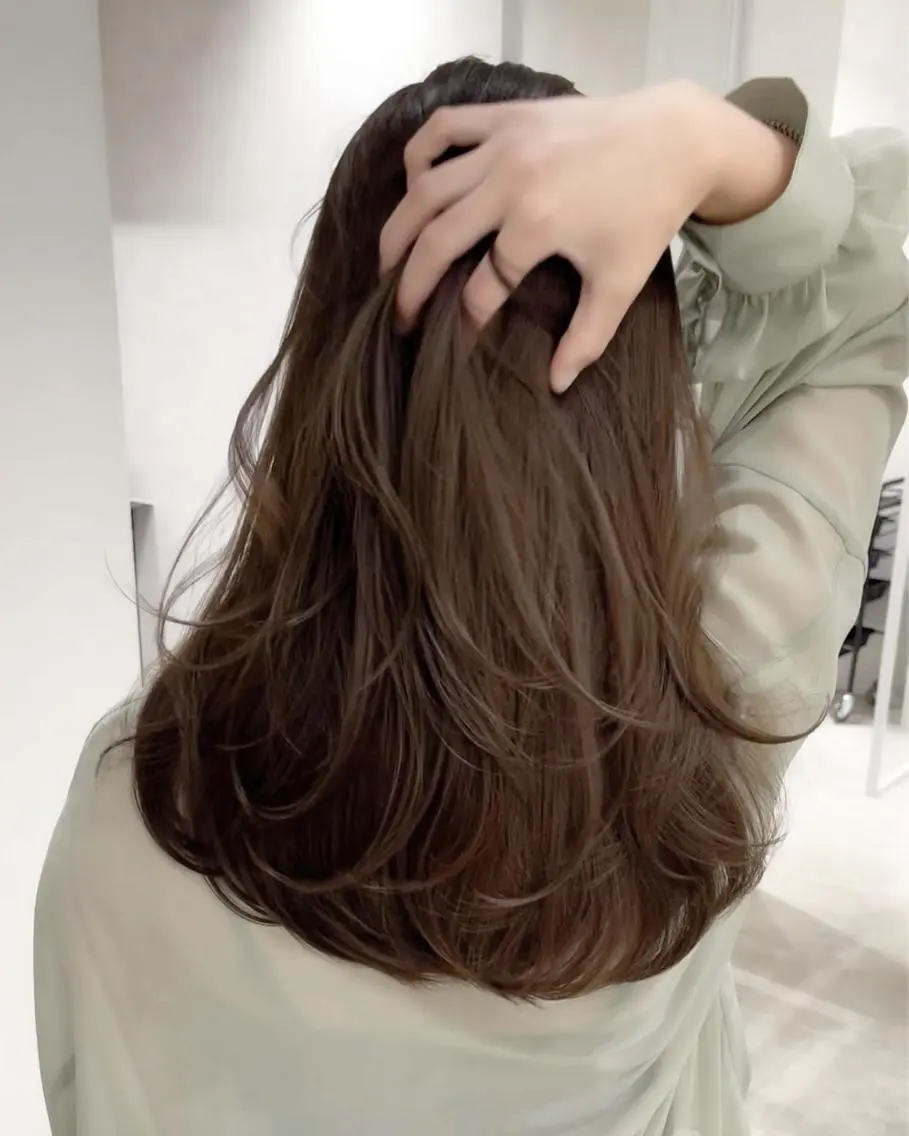 ロング 開發 智也のヘアスタイル