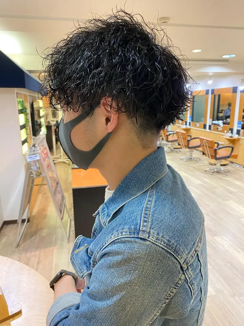 ショート パーマ カット パーマ 🐻千葉 碧和🐻のヘアスタイル