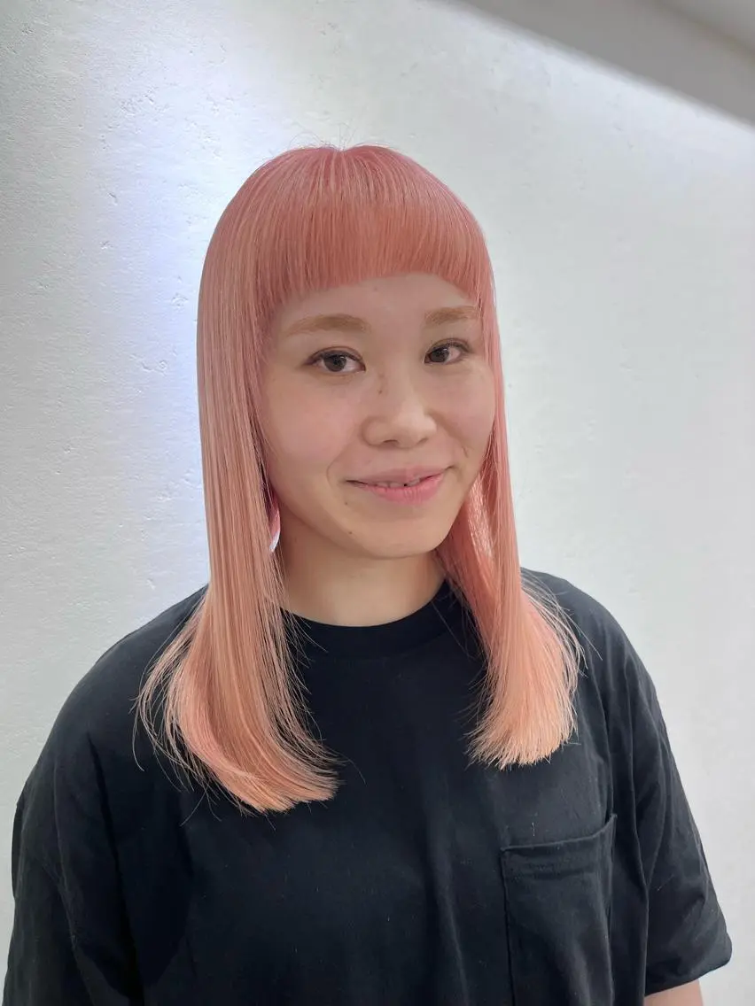 セミロング Viot 銀座 樋口 桃佳のヘアスタイル