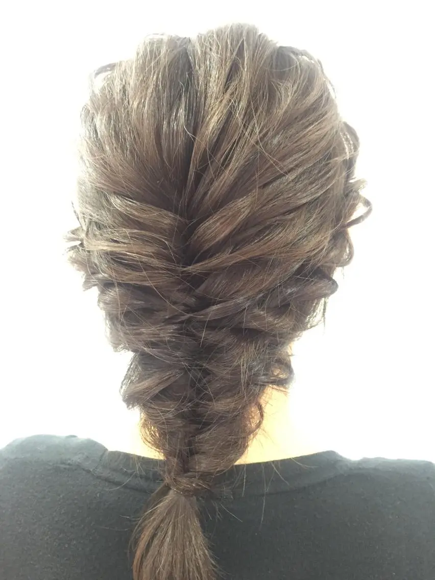 セミロング ヘアセット 川瀬 歩美のヘアスタイル