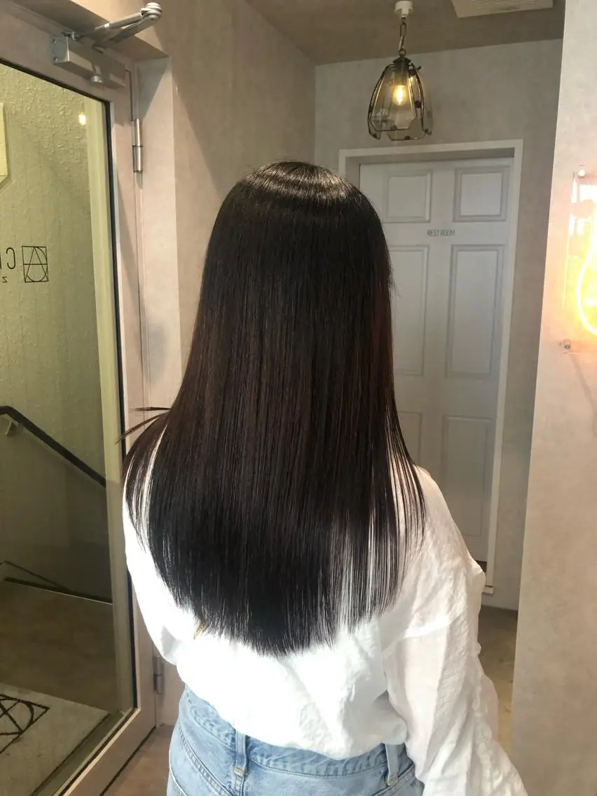 ロング 髪質改善 トリートメント ナチュラル透明感🌱 小山美樹子のヘアスタイル