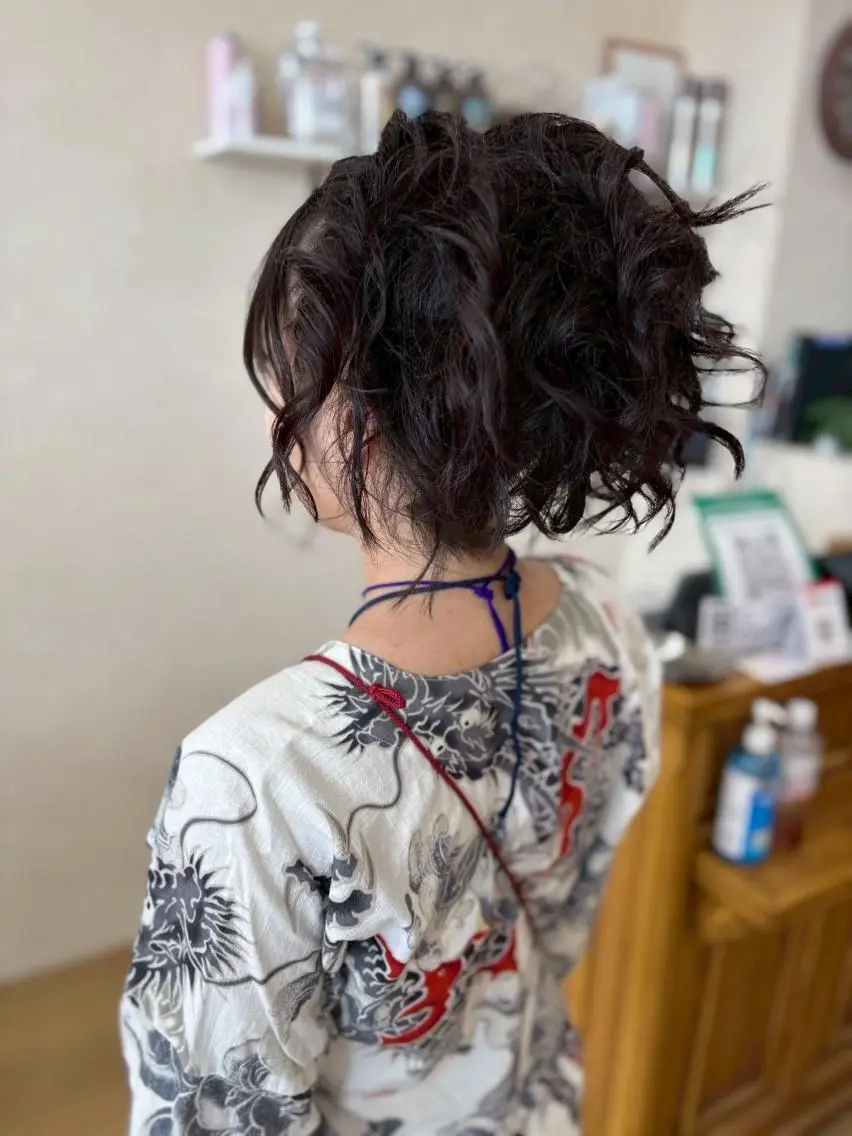 ヘアセット Mirashy 成田のヘアスタイル